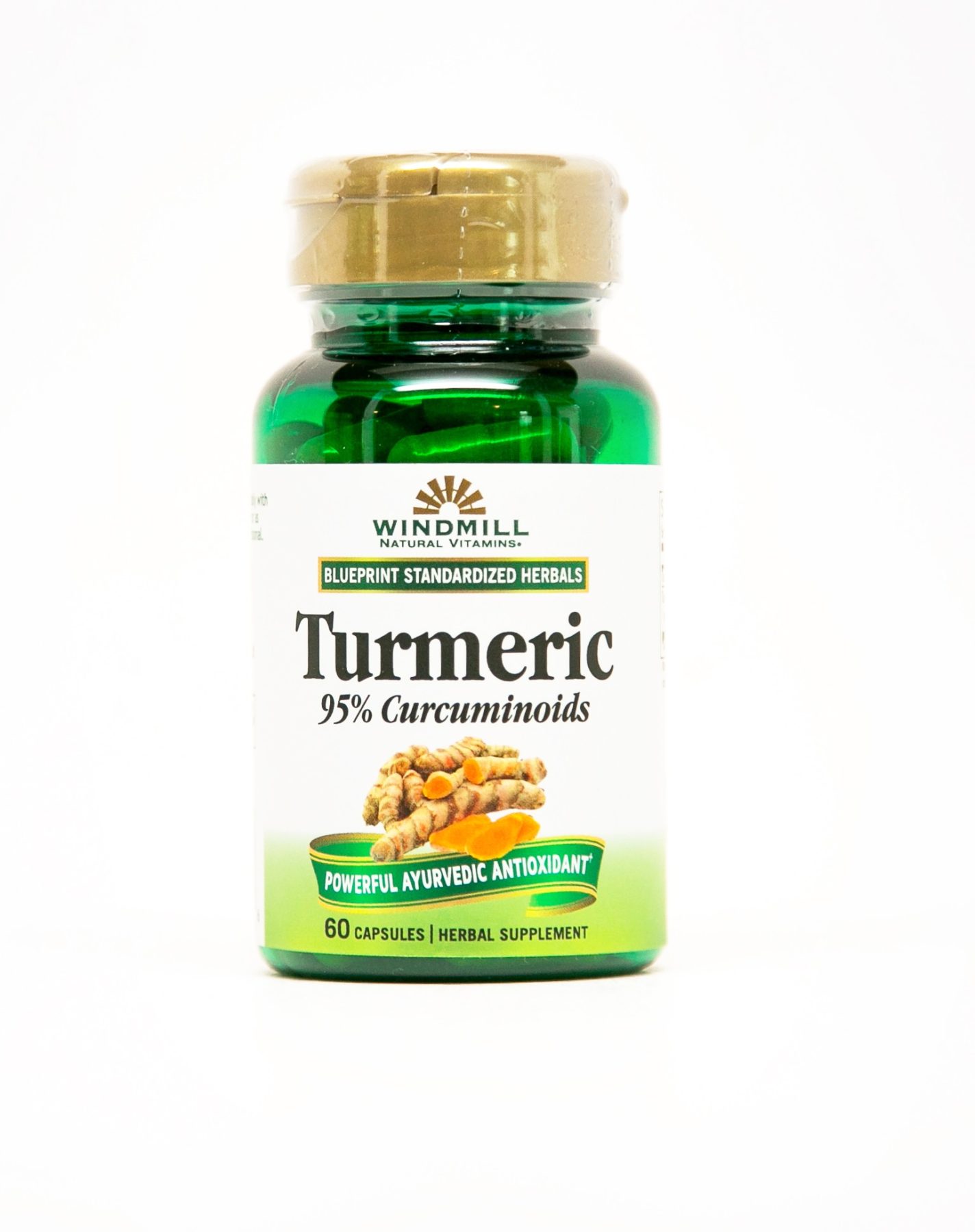 Windmill Natural Vitamins Turmeric 95 Curcuminoids Advanced Family